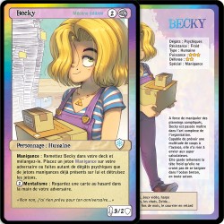 Carte XXL / Fiche Becky