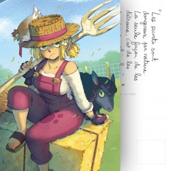 Carte postale Becky of the...
