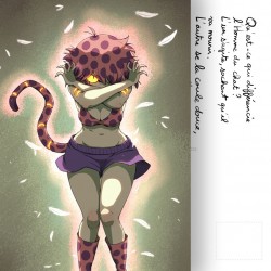 Carte postale Lady