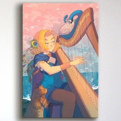 Toile Concerto Harpe