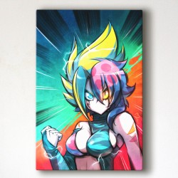 Toile Vanille Fraise