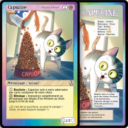 Carte XXL / Fiche Capucine