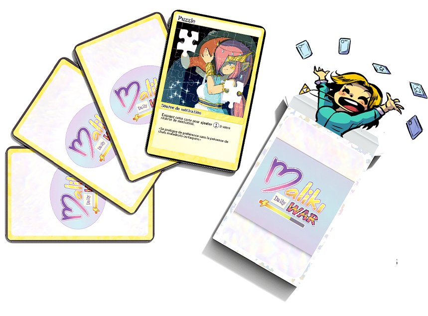 Carte de jeu exclusive Daily War – WIP